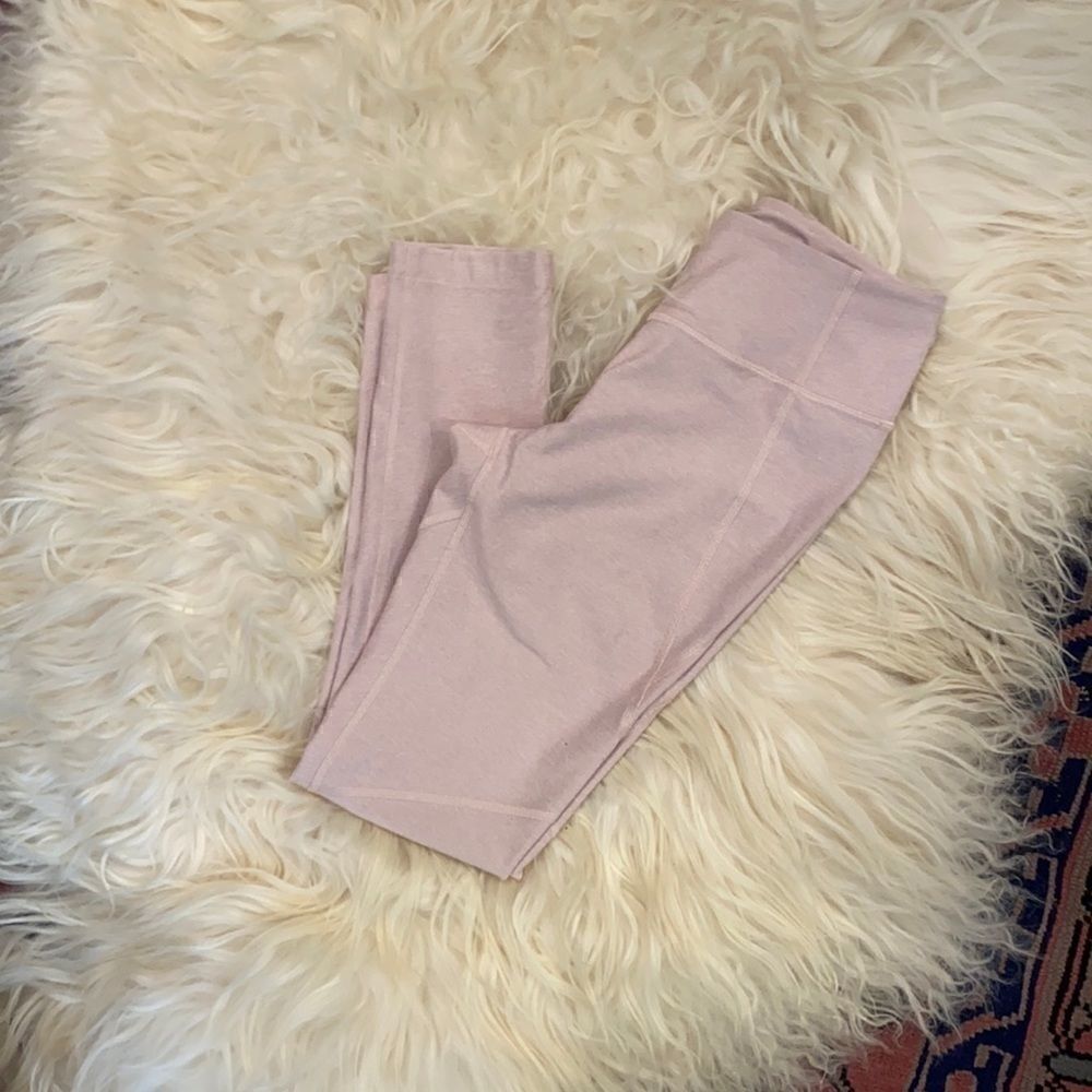 Outdoor voices light pink leggings